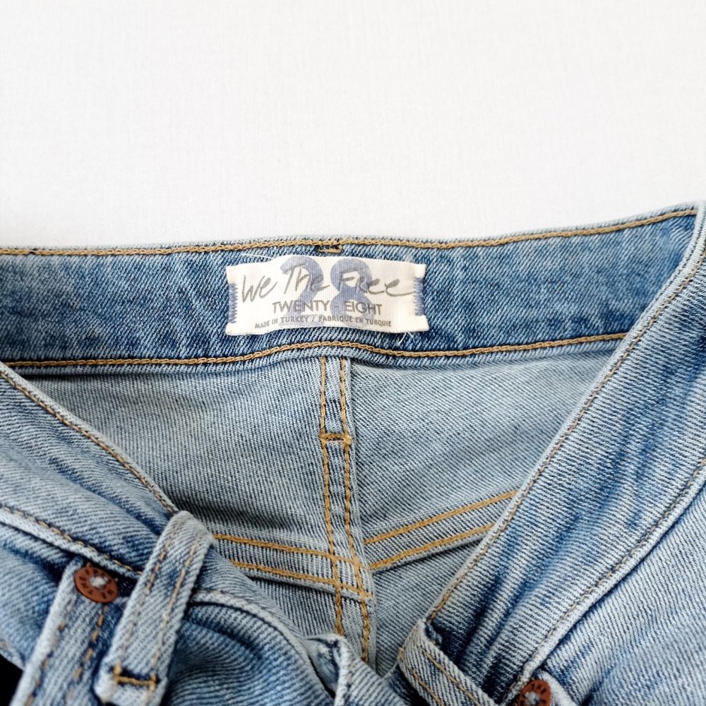 NEW Free People Raw High Rise Skinny Jegging 28 - Picture 8 of 11